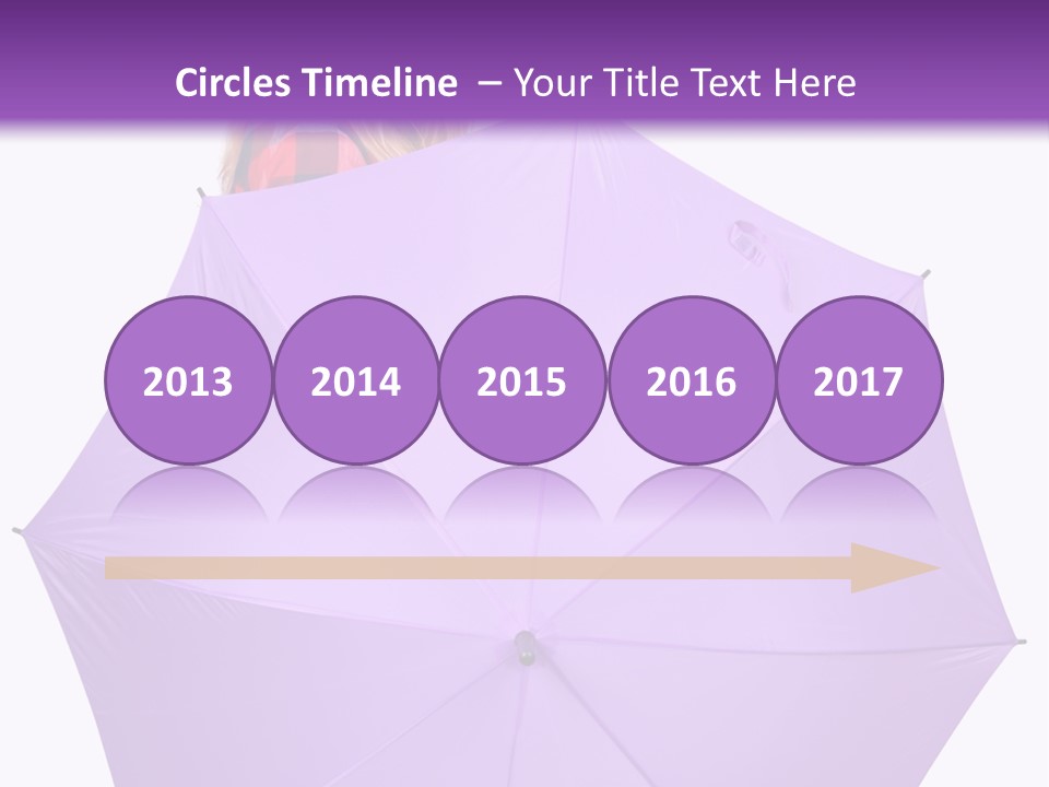 Portrait Teenager Walk PowerPoint Template