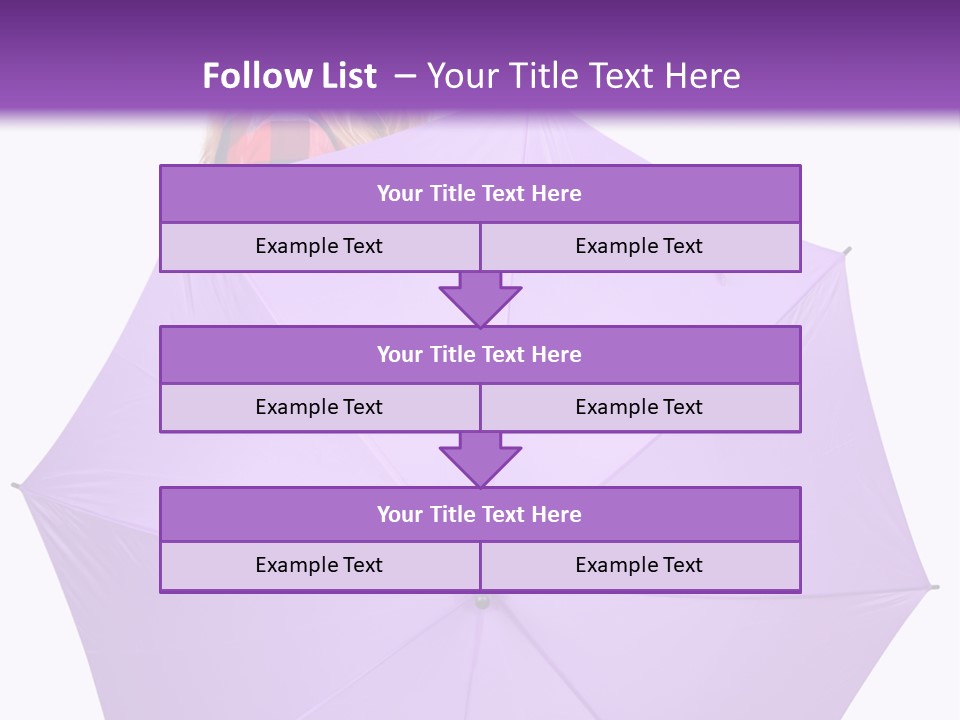 Portrait Teenager Walk PowerPoint Template