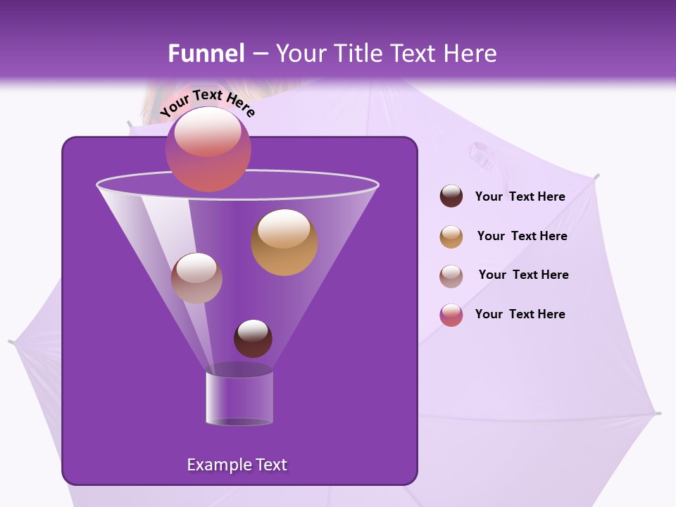 Portrait Teenager Walk PowerPoint Template