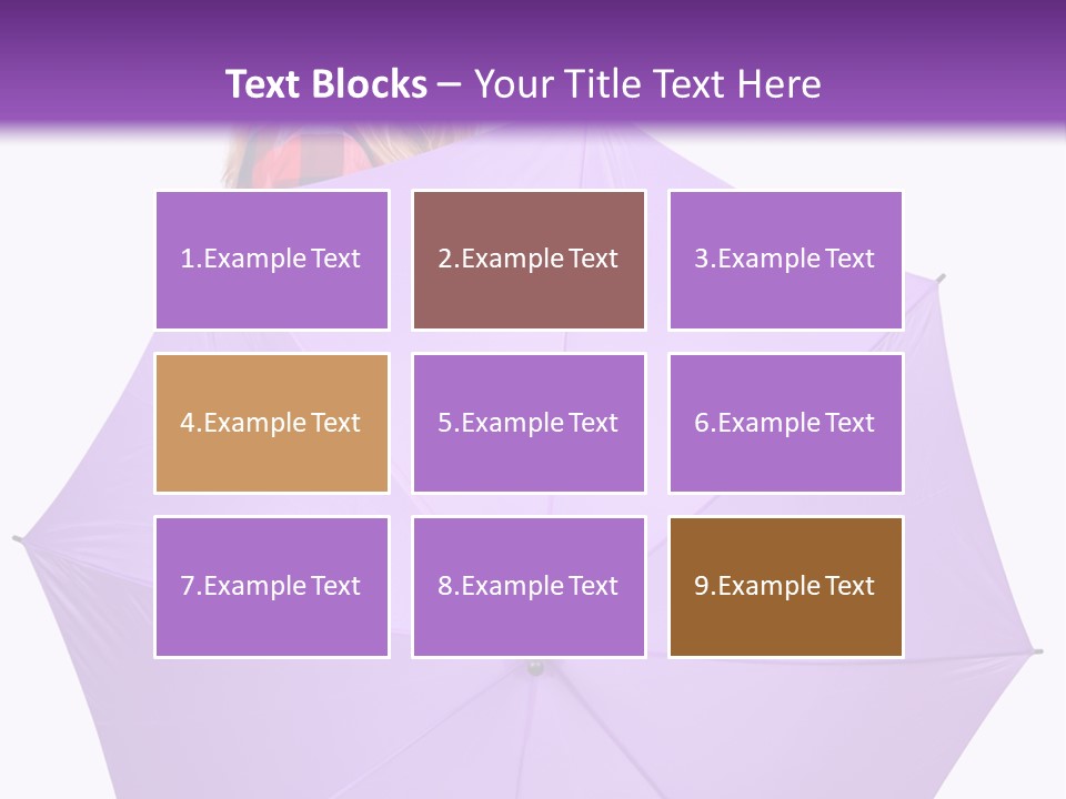 Portrait Teenager Walk PowerPoint Template