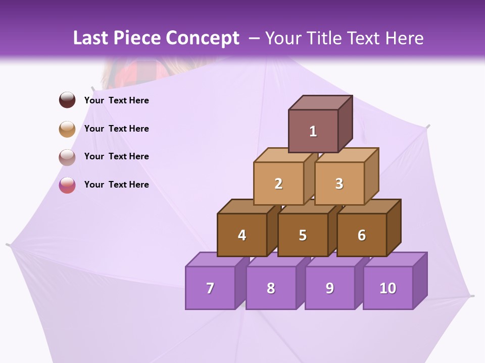 Portrait Teenager Walk PowerPoint Template