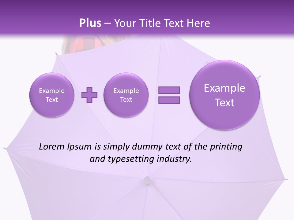 Portrait Teenager Walk PowerPoint Template