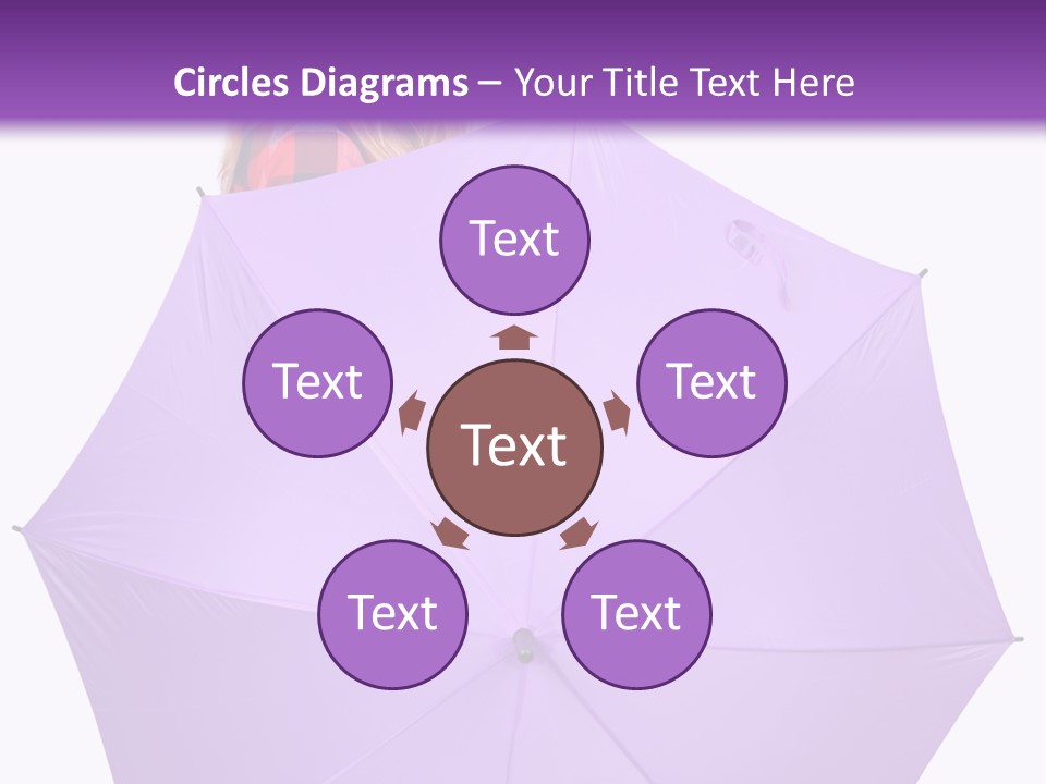 Portrait Teenager Walk PowerPoint Template