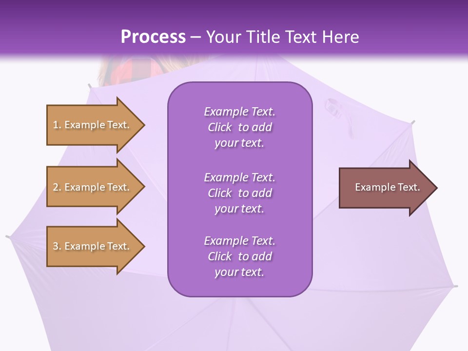 Portrait Teenager Walk PowerPoint Template