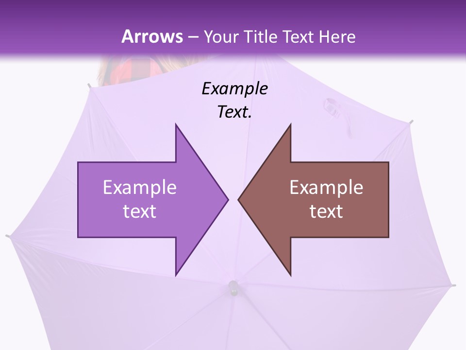 Portrait Teenager Walk PowerPoint Template