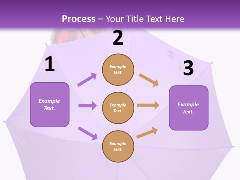 Portrait Teenager Walk PowerPoint Template