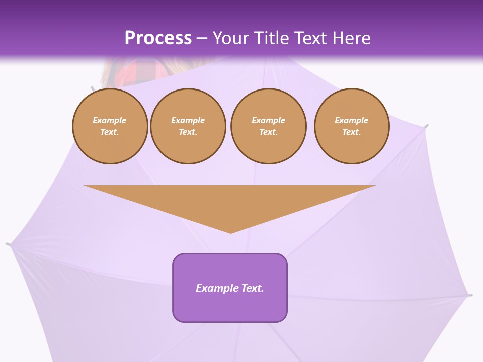 Portrait Teenager Walk PowerPoint Template