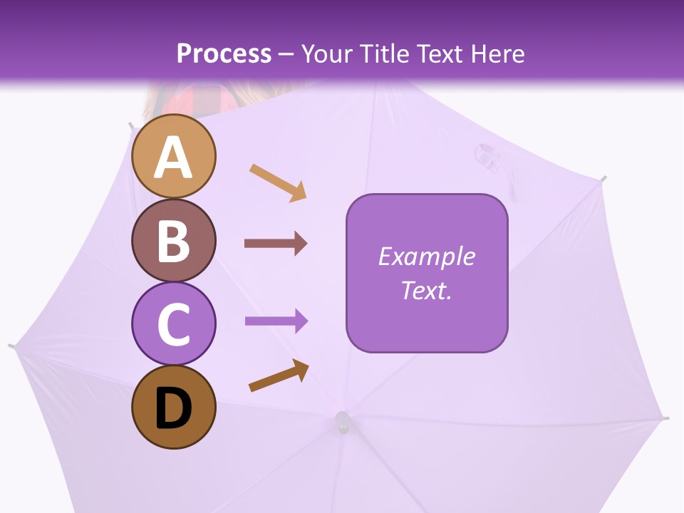 Portrait Teenager Walk PowerPoint Template