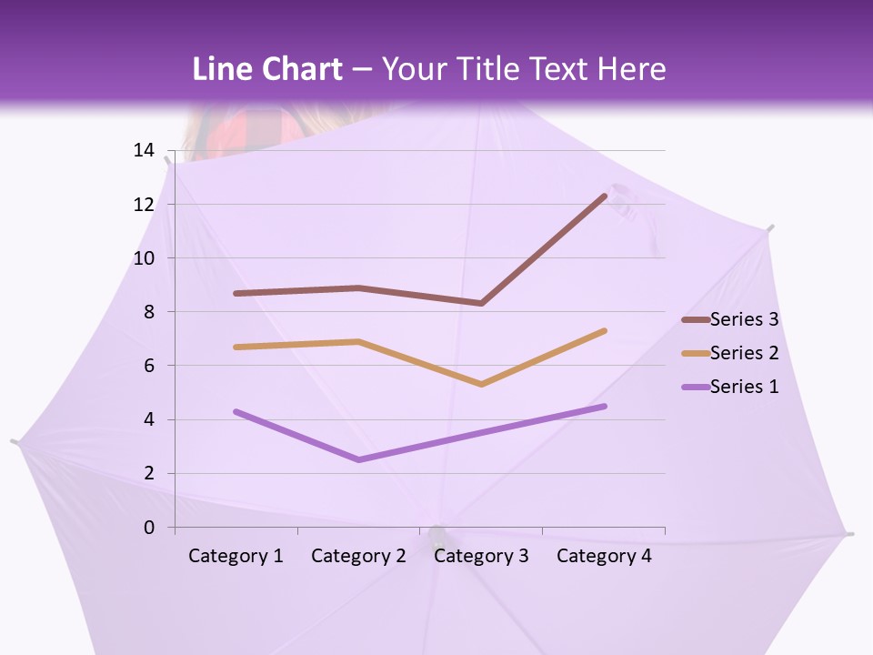 Portrait Teenager Walk PowerPoint Template