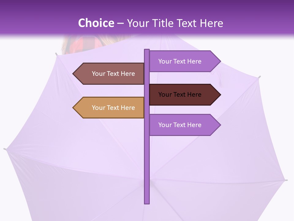 Portrait Teenager Walk PowerPoint Template