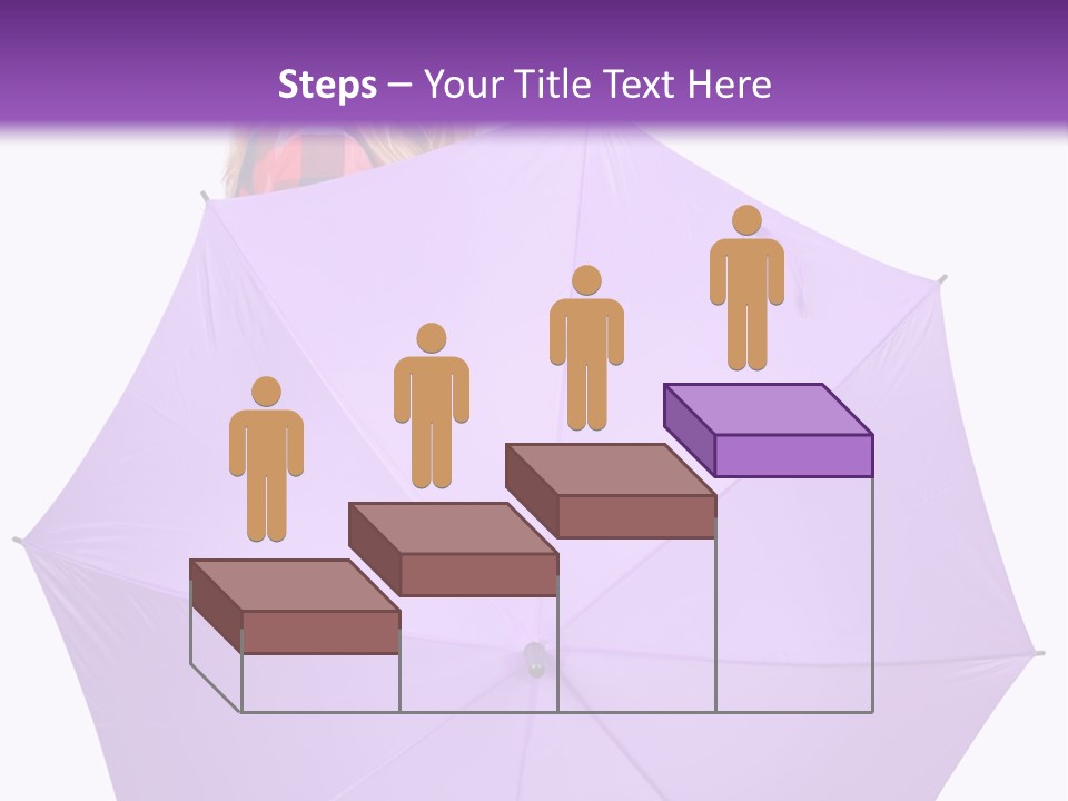 Portrait Teenager Walk PowerPoint Template