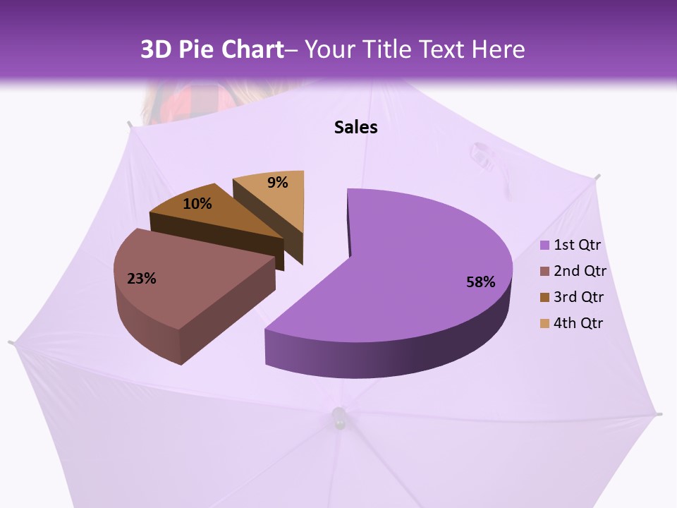Portrait Teenager Walk PowerPoint Template