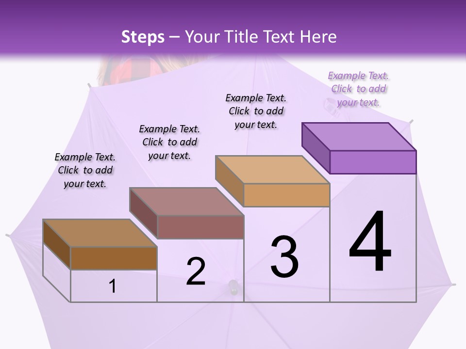 Portrait Teenager Walk PowerPoint Template