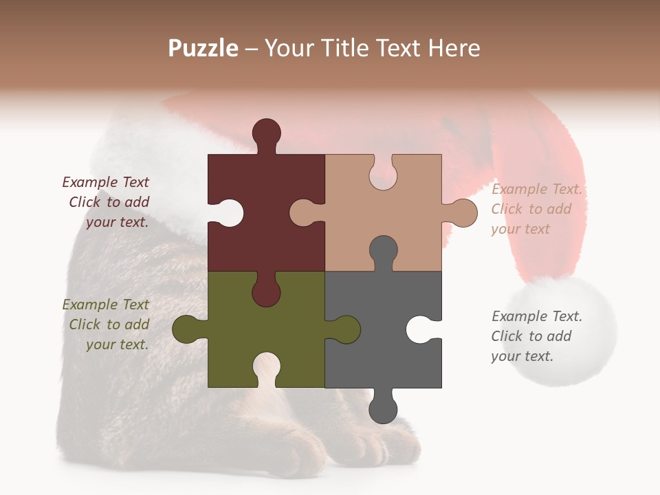 Hide Claus Soft PowerPoint Template