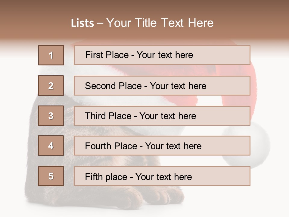 Hide Claus Soft PowerPoint Template