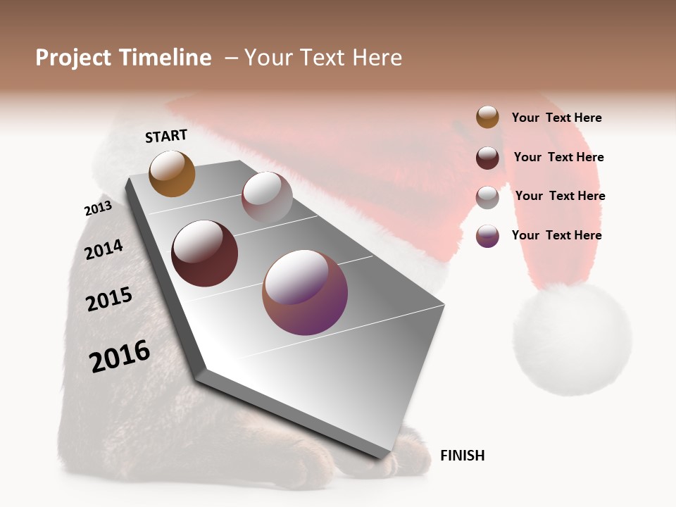 Hide Claus Soft PowerPoint Template
