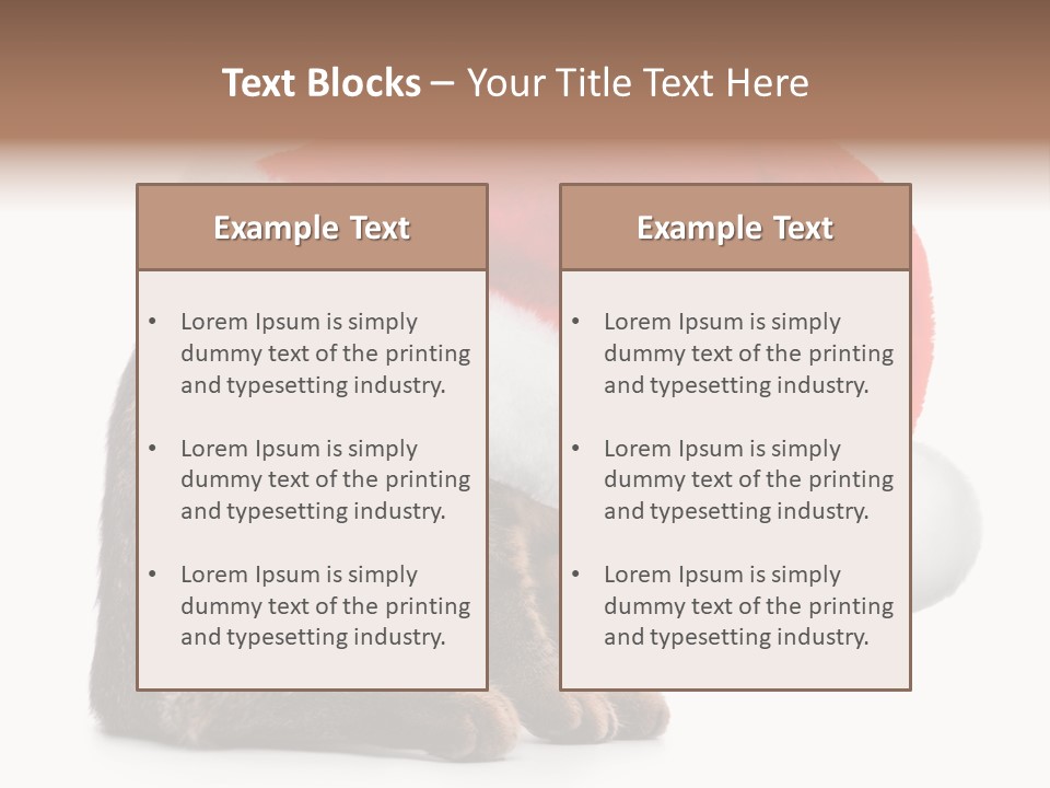 Hide Claus Soft PowerPoint Template