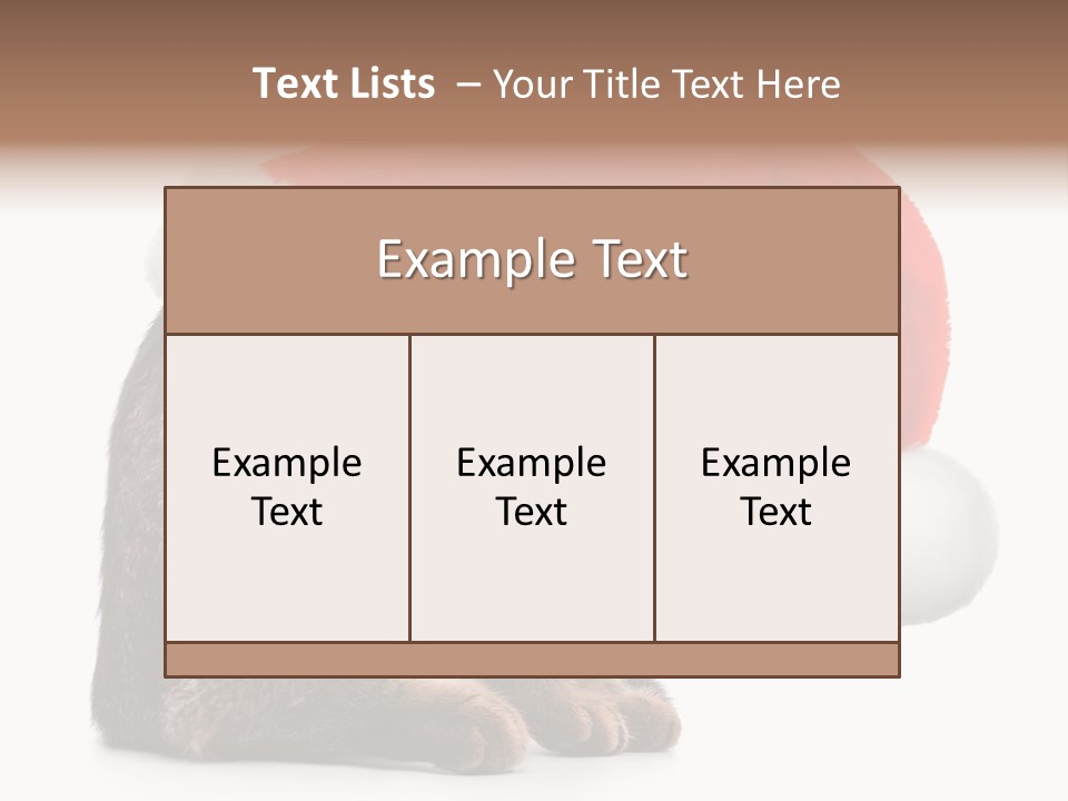 Hide Claus Soft PowerPoint Template