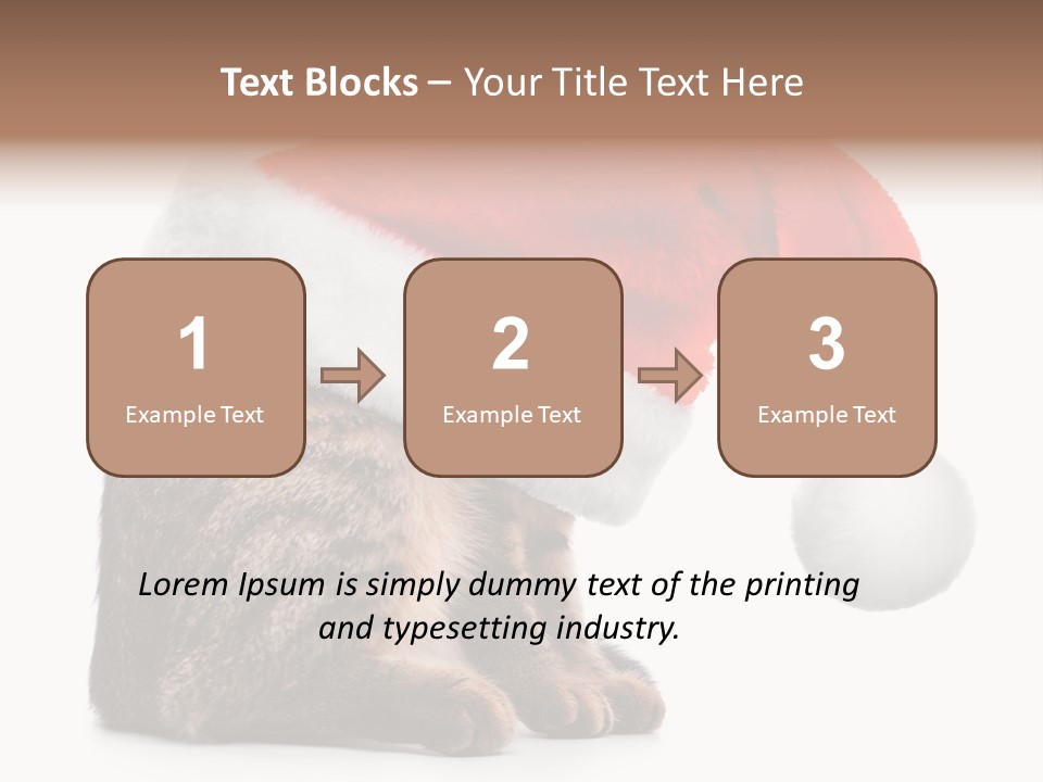 Hide Claus Soft PowerPoint Template