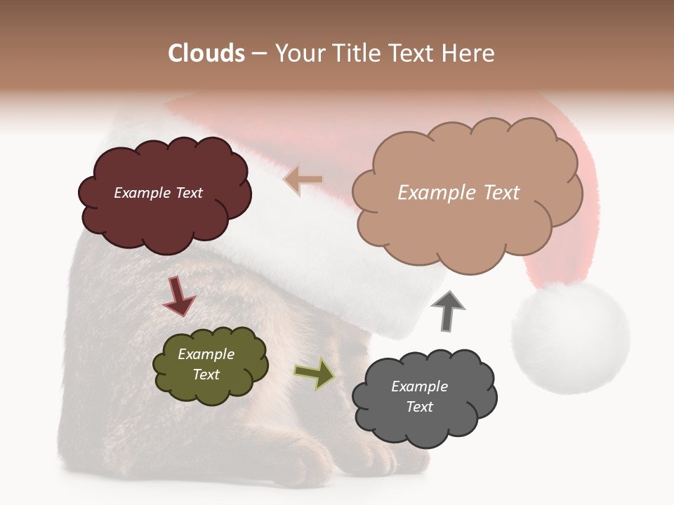 Hide Claus Soft PowerPoint Template