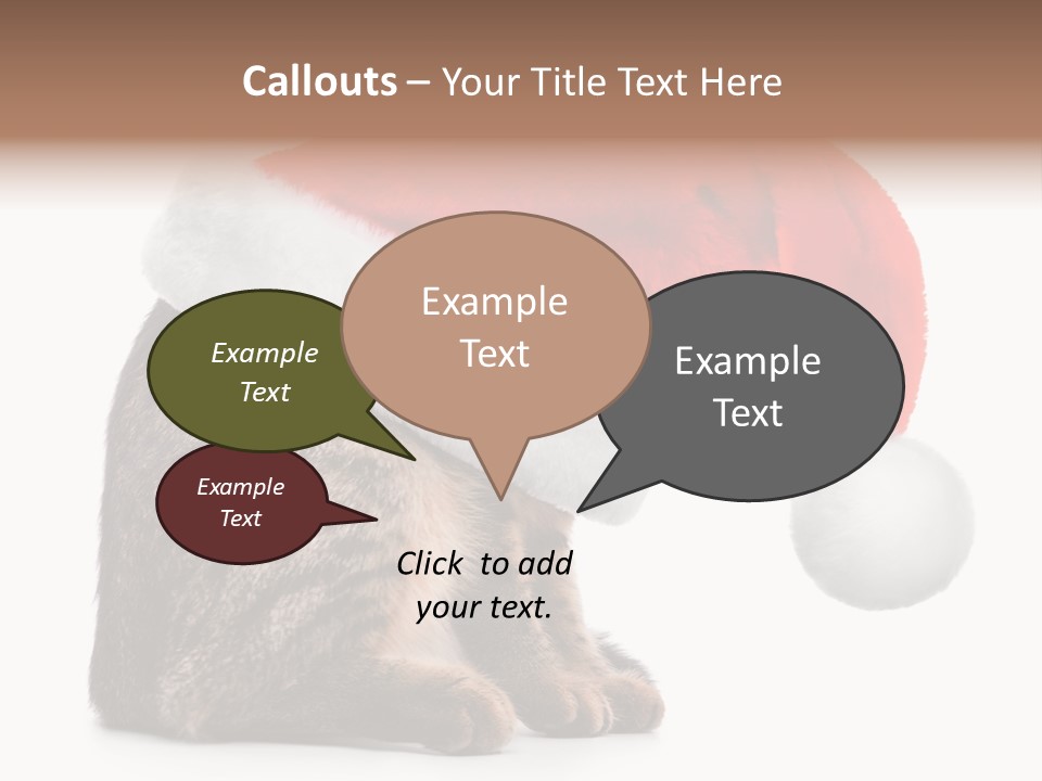 Hide Claus Soft PowerPoint Template