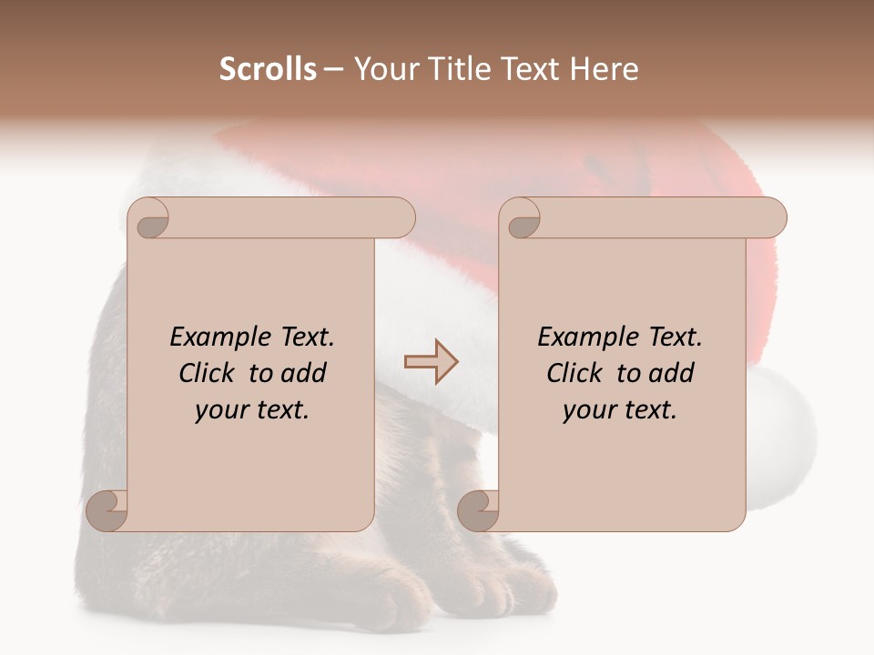Hide Claus Soft PowerPoint Template