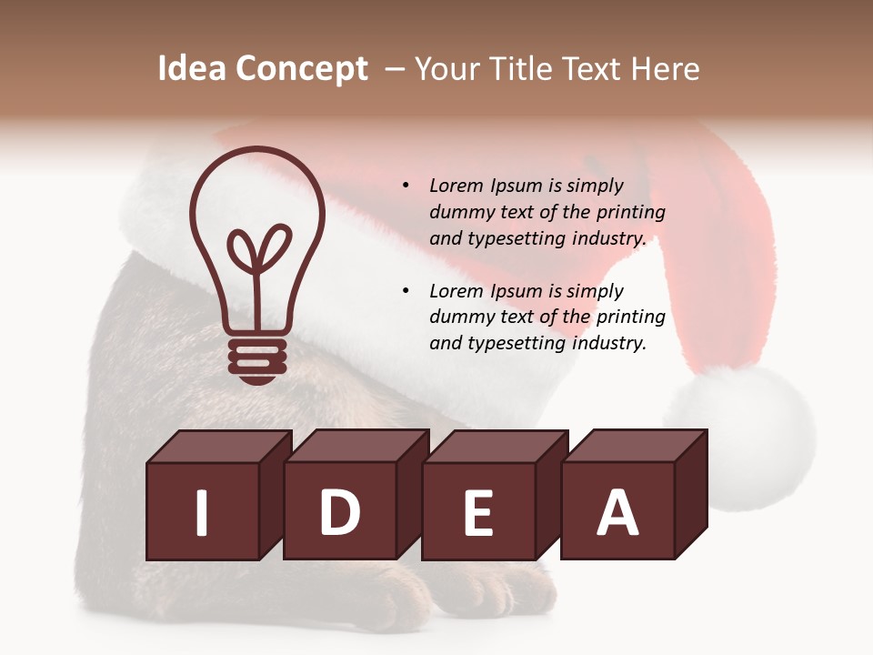 Hide Claus Soft PowerPoint Template