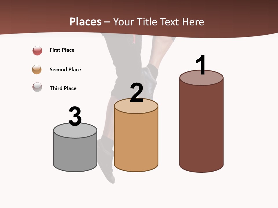 Fitness Skill Posing PowerPoint Template