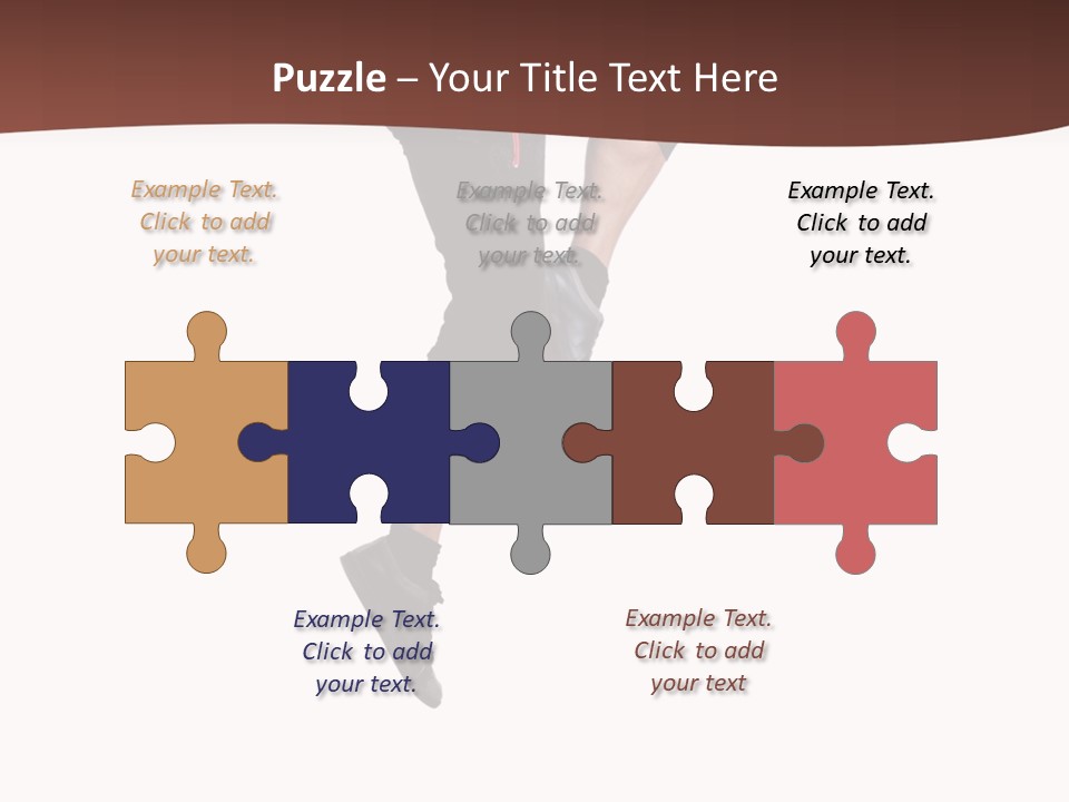 Fitness Skill Posing PowerPoint Template