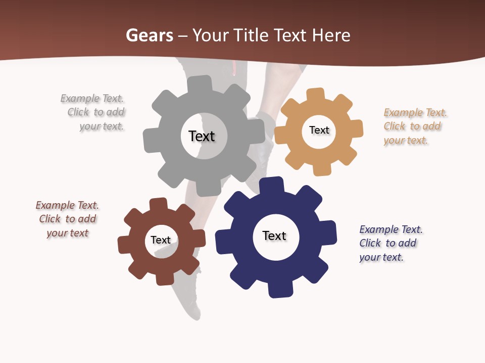 Fitness Skill Posing PowerPoint Template