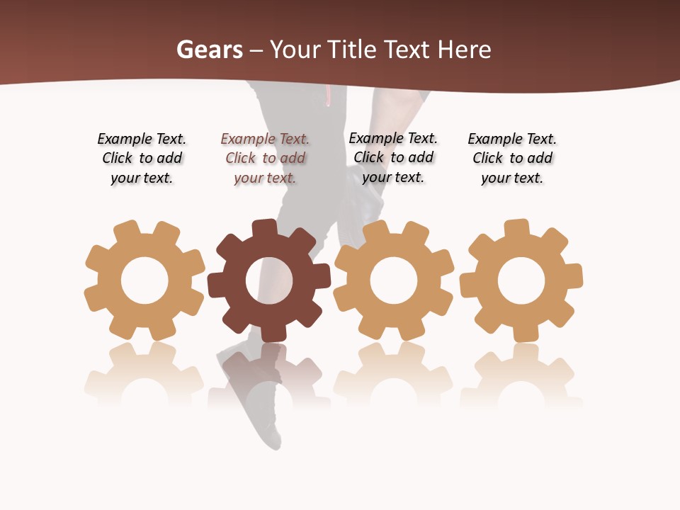 Fitness Skill Posing PowerPoint Template