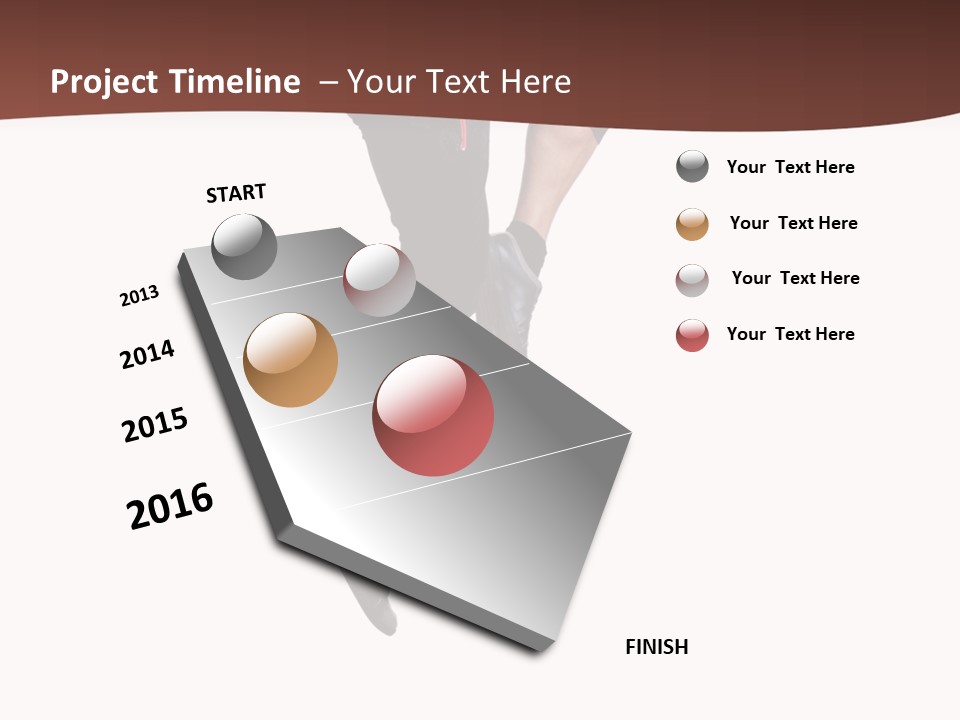 Fitness Skill Posing PowerPoint Template