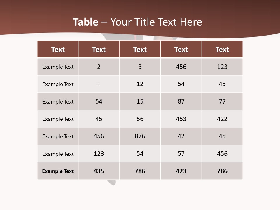 Fitness Skill Posing PowerPoint Template