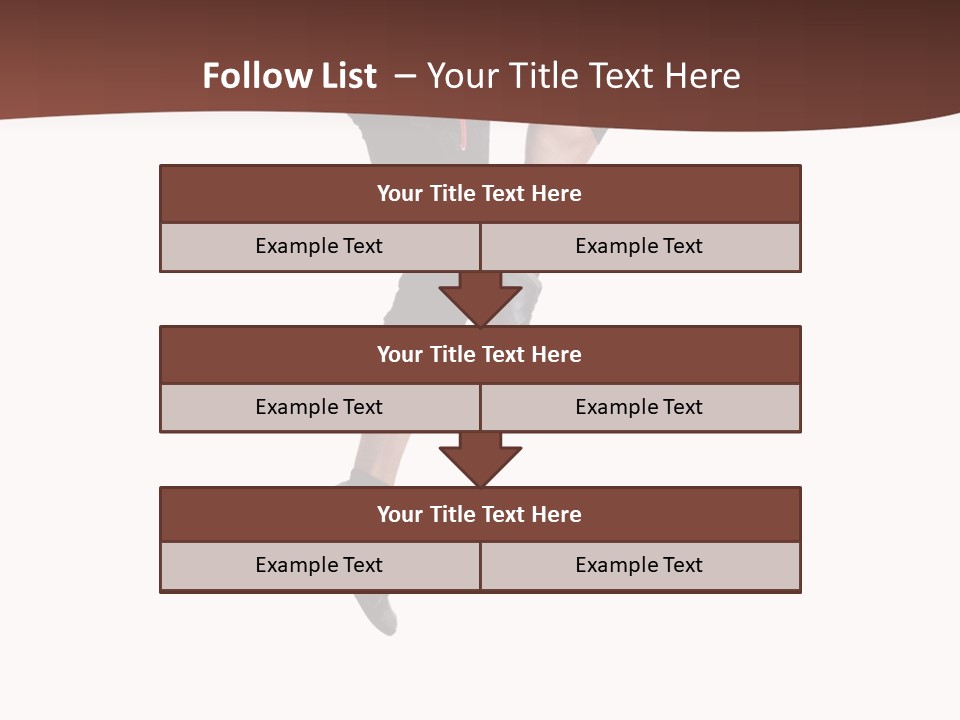 Fitness Skill Posing PowerPoint Template