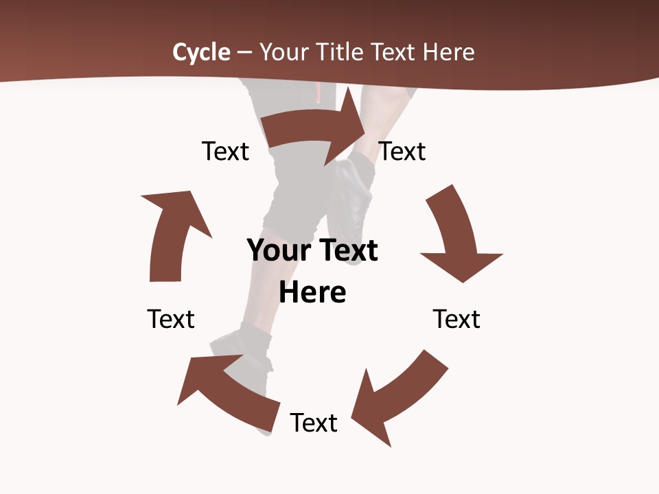 Fitness Skill Posing PowerPoint Template