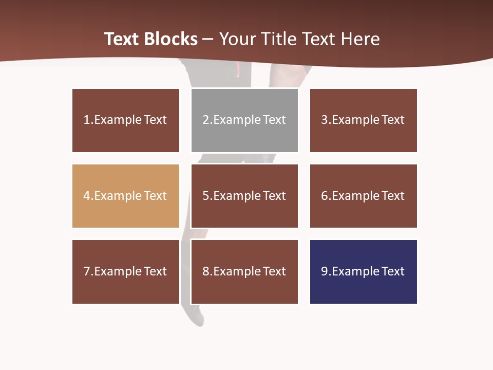 Fitness Skill Posing PowerPoint Template