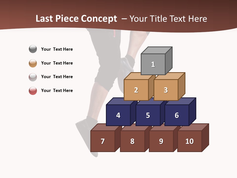 Fitness Skill Posing PowerPoint Template