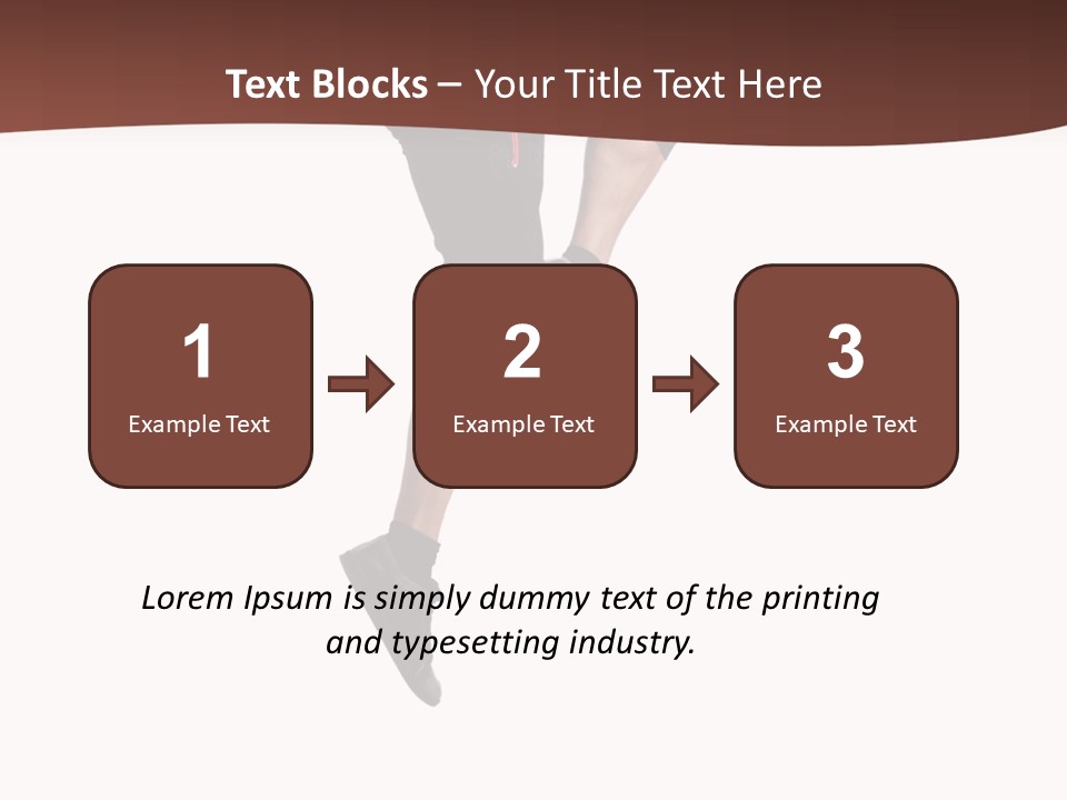 Fitness Skill Posing PowerPoint Template