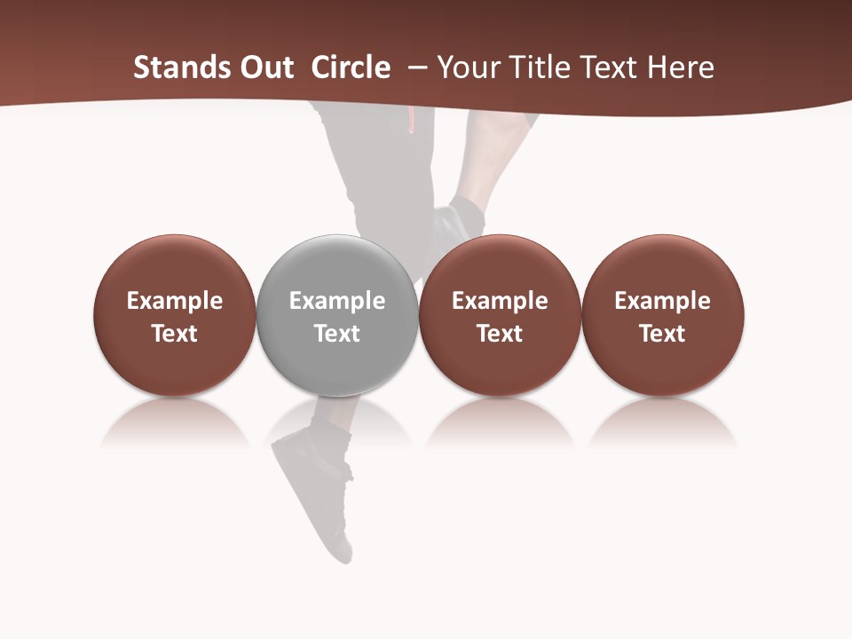 Fitness Skill Posing PowerPoint Template