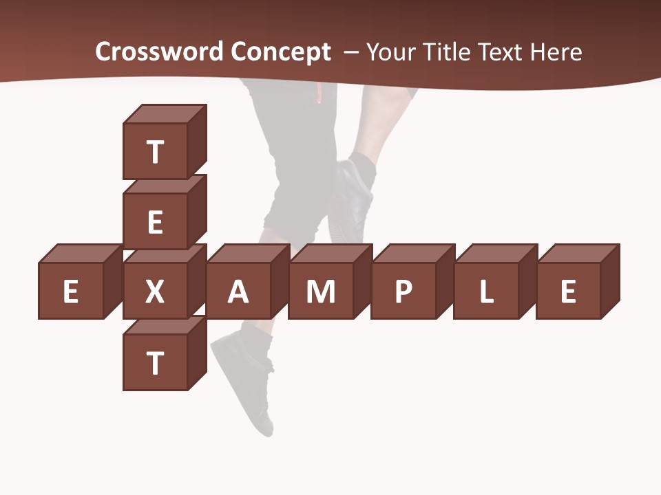 Fitness Skill Posing PowerPoint Template