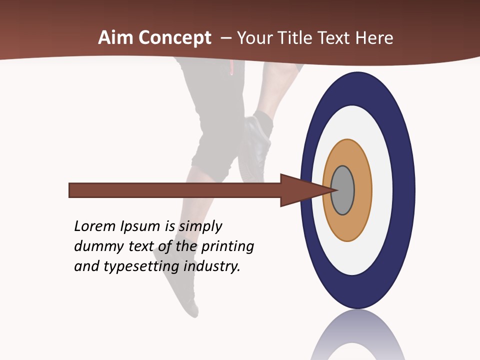 Fitness Skill Posing PowerPoint Template