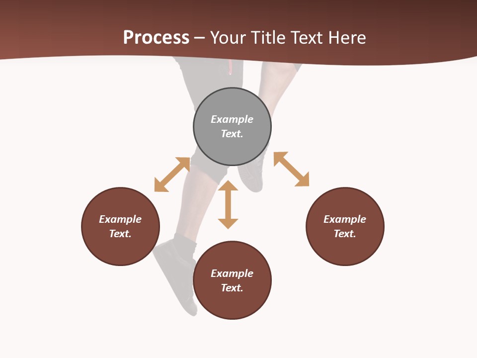 Fitness Skill Posing PowerPoint Template