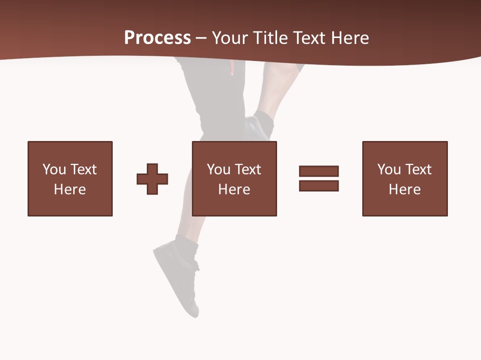 Fitness Skill Posing PowerPoint Template