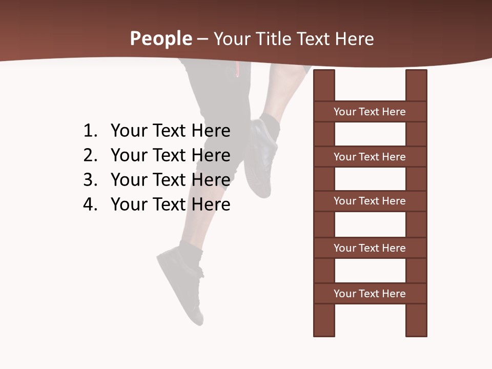 Fitness Skill Posing PowerPoint Template