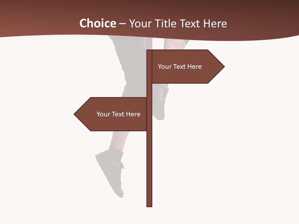 Fitness Skill Posing PowerPoint Template