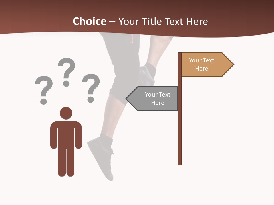 Fitness Skill Posing PowerPoint Template