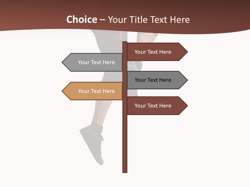 Fitness Skill Posing PowerPoint Template