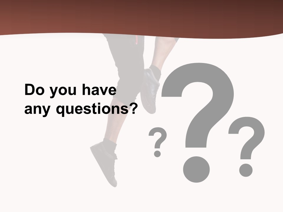 Fitness Skill Posing PowerPoint Template