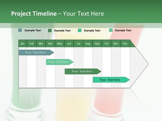 Cocktail Umbrellas White Background Cocktail Parasols PowerPoint Template