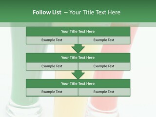 Cocktail Umbrellas White Background Cocktail Parasols PowerPoint Template